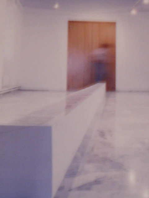 INTERVALOS, 1991. infografía B/N sobre 500 kg de papel folio blanco. dimensiones variables. Museo de Gava